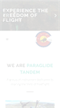 Mobile Screenshot of paraglidetandem.com